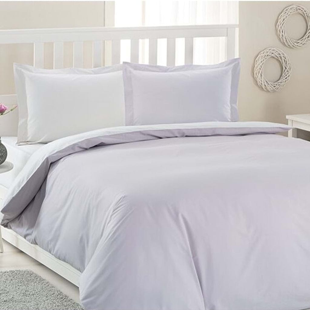 Двойно спално бельо 4 части ранфорс - Ozdilek - Colormix - Лилав