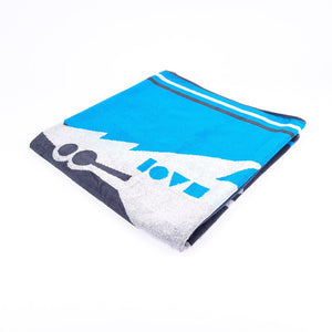 100% Cotton Towel Blue Black - Ozdilek