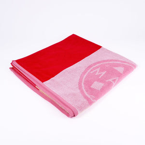 Bath Towel Red Pink - Ozdilek