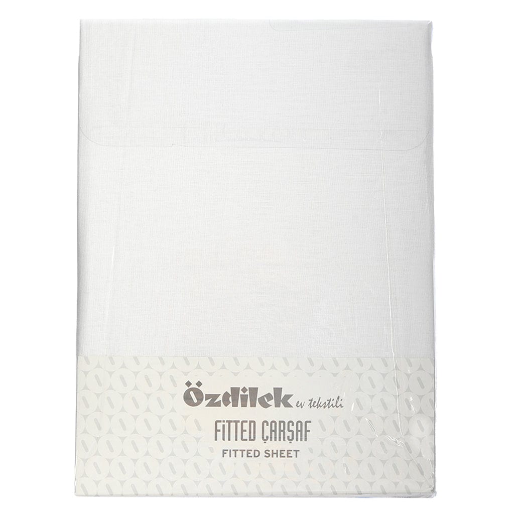 Ozdilek - Trendy White - Чаршаф с Ластик - Двоен